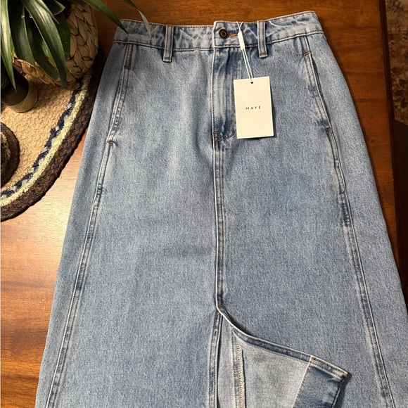 MAYE EMERY denim skirt size 2. NWT - Picture 5 of 6